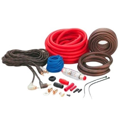 Low Voltage Copper Power Amplifier Wires Cables Install Kit Cable Power Wire OFC CCA