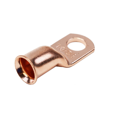 High Breaking Capacity Copper Ring Terminals for Battery Cable Ends AWG 2 4 6 8 10 Gauge