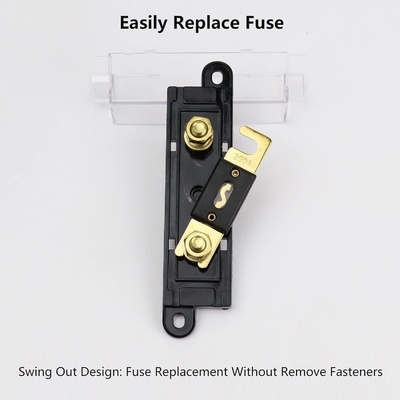 Ensure Safety CSA Approved 500A Inline Fuses Protective Cover Included Automotive