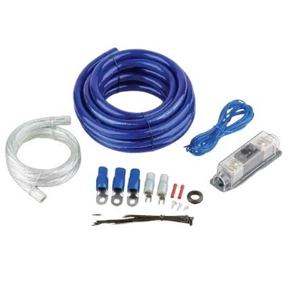 0 Gauge Car Amps Amplifier Wire Wiring Kit with American Wire Gauge Standard and Any Color Conductor CCA Or Copper