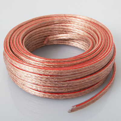 8.0mm Outer Diameter OFC Speaker Audio Cable Wire Made with 99.99% Oxygen-Free Copper