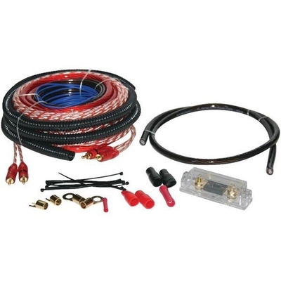 12V DC Voltage PVC Jacket Cca Awg 4 Ga Amplifier Installation Wiring Kit and Performance