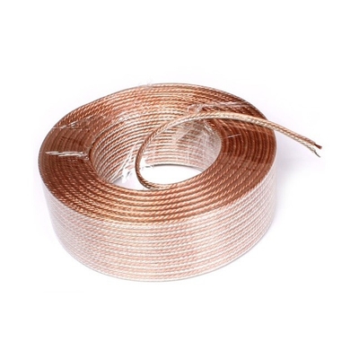 14 12 16AWG OFC Bare Copper High End Home Theater Audio Speaker Cable with Soft PVC Jacket