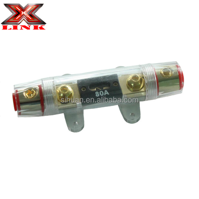 20A-300A AMP Car Auto DC Glass ANL Maxi AGU Mini Inline Fuse Holder Distribution Block