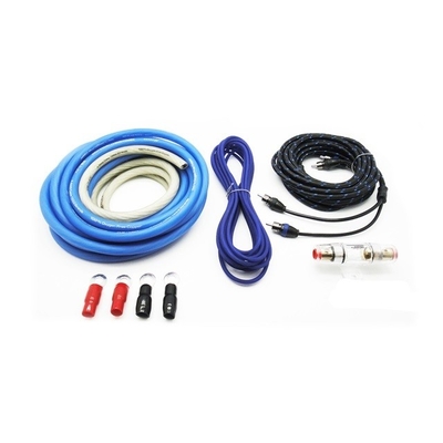 4 8 GA Car Audio Amplifier Amp Wiring Kit Made of Copper Conductor and PVC Insulation