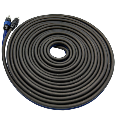 Soft PVC Jacket Copper RCA Cable With OFC Conductor In Any Color