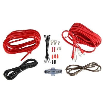 PVC Jacket 0 4 8 10awg Ga Gauge Auto Car Amp Amplifier Wiring Kit with RCA Connector Type