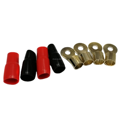 Efficiently-Designed Crimp Terminal for Car Audio System Power Cable Ground Cable
