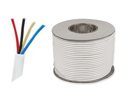 PVC Insulated Copper Multi Core 4 Core 24AWG Fire Alarm Cable Wire for Security Systems