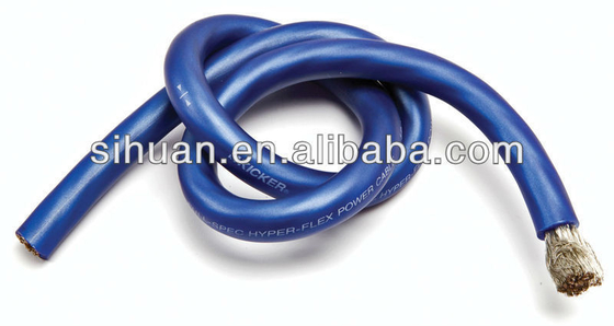PVC Jacket OFC CCA 2/0awg 1/0awg 2awg 4awg Car Audio Amplifier Power Cable with PVC Insulation