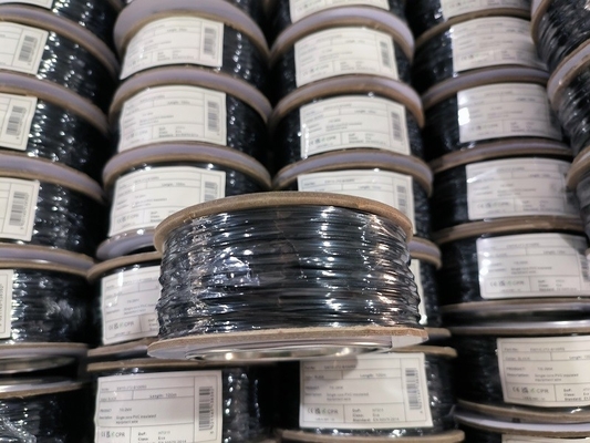22AWG 1015 Tinned Copper Hookup Wire 600V Stranded EN5075-2014 UL 1007/1015 Standard