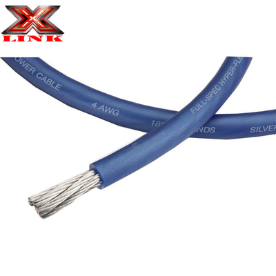 Copper 0 4 Gauge Car Audio Power Wire Cable OFC Red Blue Green Purple Yellow Pink Orange