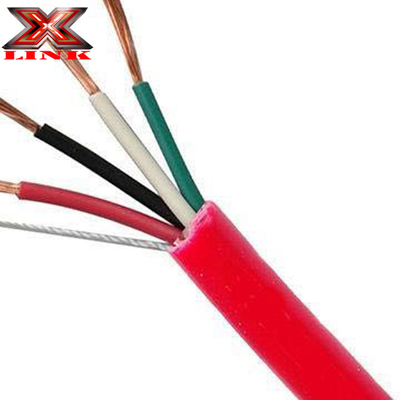 24AWG Stranded CCA Copper Shielded Security Cable for Fire Alarm within Construction