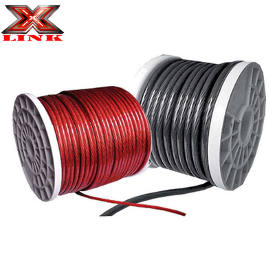 4 Gauge OFC CCA Power Wire for Low Voltage Car Audio Amplifier Wiring Installation
