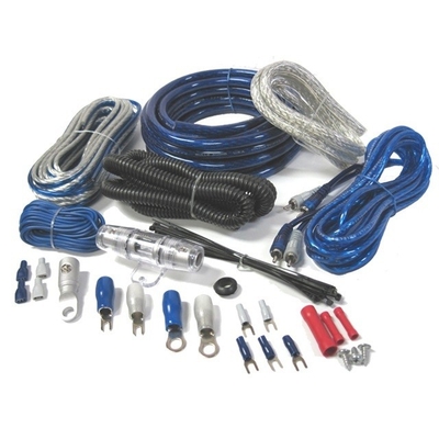 Car Audio System Amplifier Wiring Kit Complete Installation with Car Audio Cable Kits