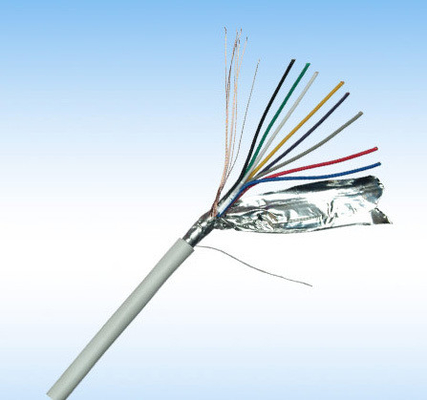 Bare Copper Conductor 2c 4c 8c 12c 20c Stranded Fire Alarm Cable with PVC Insulation
