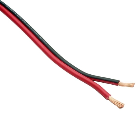 Non-Shielded 12 Gauge Stranded Wire Car Audio OFC 2 Core Soft Speaker Cable With Tinned OFC