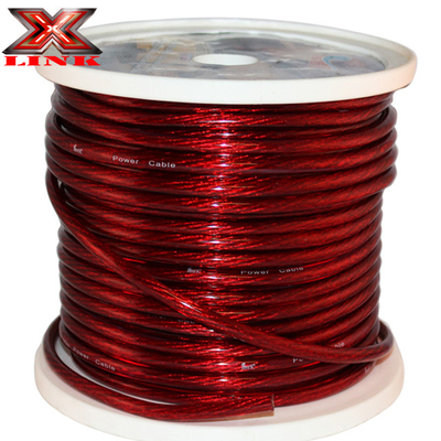 Soft PVC Jacket 20mm2 35mm2 50mm2 16mm2 10mm2 Amplifier Power Wire Cable for Car Audio