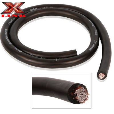 Soft PVC Jacket 20mm2 35mm2 50mm2 16mm2 10mm2 Amplifier Power Wire Cable for Car Audio
