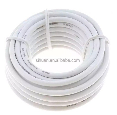 Black or White 14 Gauge Single Conductor Stranded Remote Primary Wire for House Wiring