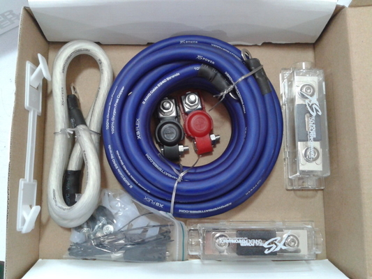Female-Female Audio Cables and 4GA RCA Wire for Car Amplifier Wiring Installation Kit