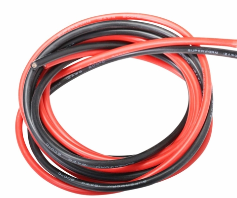 High Temperature 300 C Ultra Flexible Soft Silicon Rubber Jacketed Stranded Copper Wire for Heavy Duty Industrial Applications