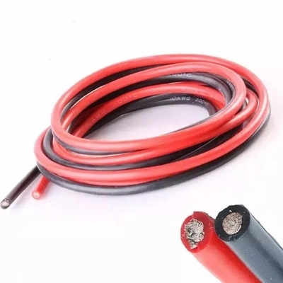 High Temperature 300 C Ultra Flexible Soft Silicon Rubber Jacketed Stranded Copper Wire for Heavy Duty Industrial Applications