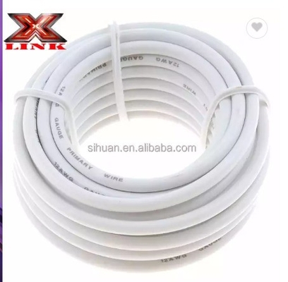 Low Voltage 10awg 12awg 14awg 16awg PVC Jacketed Electric Cable with BS6500 Standard