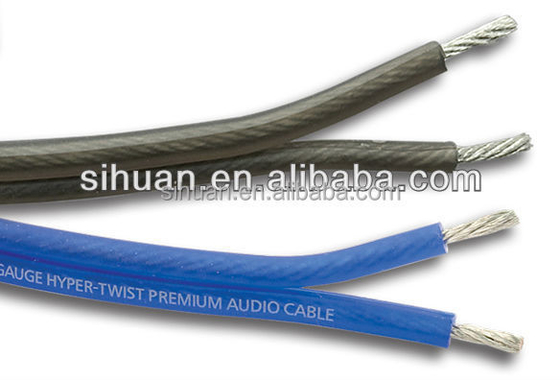 14 Gauge AWG Tinned OFC Copper Speaker Wire for Car Home Audio PVC Jacket Protected