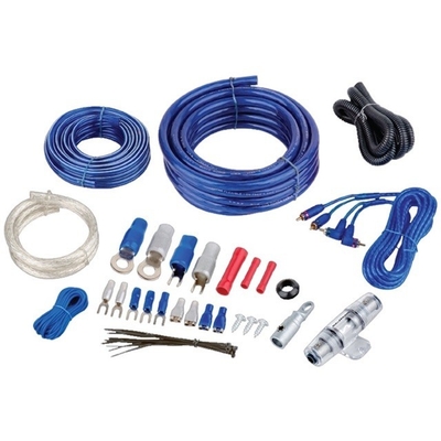 4awg Amp Installation Cable Kit 2500W Car Audio Cables Kit with Bare Copper Conductor