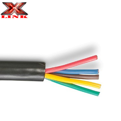 Pure Copper 7 Wire Trailer Cable 14 Gauge 7 Conductor Extension Cable for RV Trailer