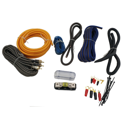 Car Audio Amplifier Wiring Kit with Non-Shielded Shielding and Optional Outer Diameter