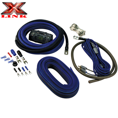 Car Audio Amplifier Wiring Kit with Non-Shielded Shielding and Optional Outer Diameter