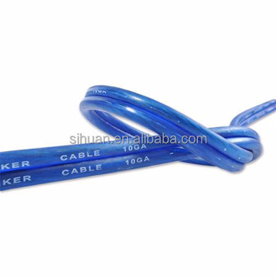 Male-Female BANANA Connector 10-20 Gauge OFC Car Amplifier Home Audio Speaker Wire Cable