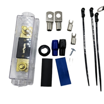 Speaker CCA/OFC Copper Wire 4/8 Gauge Car Amp Wiring Kit for Improved Signal Transfer