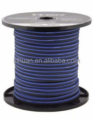 High End Car Audio Systems Super Clear Flexible Transparent Jacket Amp Wiring Kit with RCA Connector Type PVC Jacket