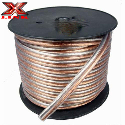 Copper OFC Speaker Wire Cable with RCA Connector Type and Customized Outer Diameter