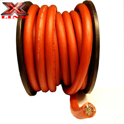 PVC Jacket 4 AWG OFC Car Audio Power Wire in Any Color Full U.S. Specification CEA-2015 Compliant