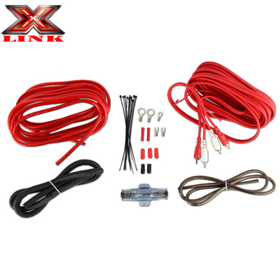 RCA Standard Wire Car Audio Cable Kit And car amp wiring kit Male Female
