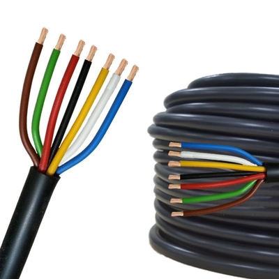 100% Copper Inner Conductor Trailer Light Wire For Trailer Light Cable 7 Colors Cores