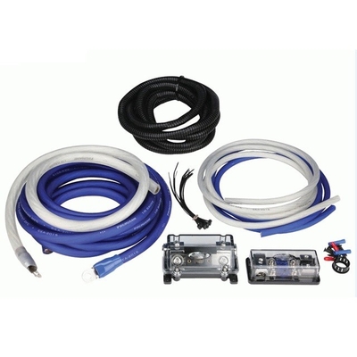 Low Voltage Amplifier Wiring Kits Complete CCA with OFC RCA Cable in True 0 Gauge
