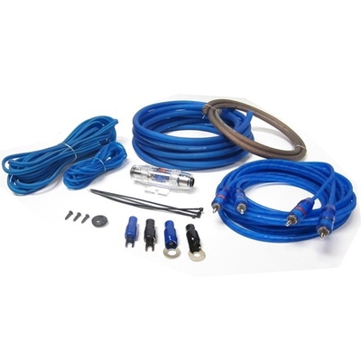 Automotive Wire Kit with Insulated 4 Gauge Car Audio Cable and CCA or OFC Conductor