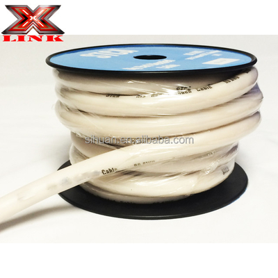 Soft PVC Jacket Low Voltage Cars 0 2 4 6 8 AWG Gauge Insulation Material PVC Car Audio Subwoofer Amplifier Power Cable