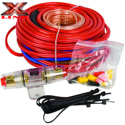 Low Voltage Stranded Conductor 8ga 4ga 0ga 2ga Amplifier Wiring Kit with Competitive