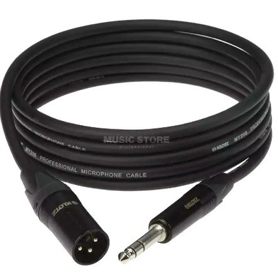 24AWG PVC Insulation XLR DMX Cable For Microphones Radio Station And Speaker Systems