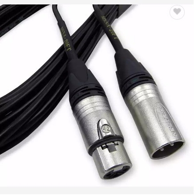 24AWG PVC Insulation XLR DMX Cable For Microphones Radio Station And Speaker Systems
