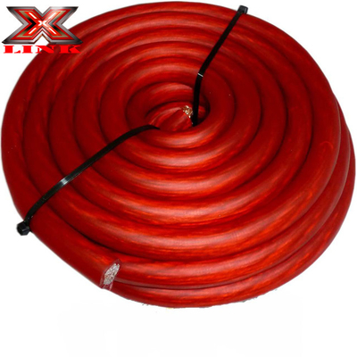 Customized Number of Conductors Soft PVC Jacket Car Amp Installation 4/8 Gauge Power Wire