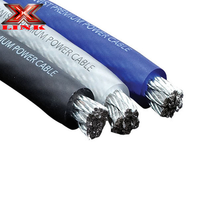 Customized Number of Conductors Soft PVC Jacket Car Amp Installation 4/8 Gauge Power Wire