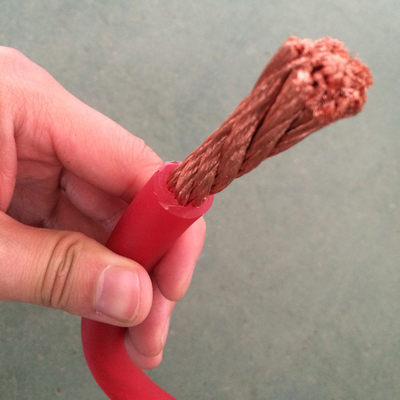 Flexible Soft PVC Jacket Car Amplifier Power Cable with Copper Clad Aluminum Conductor
