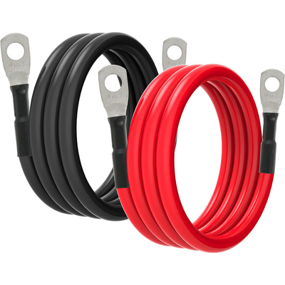 PVC Jacket Copper Car Audio Power Wire 1/0 2 4 6 AWG Gauge Battery Cable